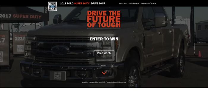 SuperDutyDrive.com: 2017 Ford Super Duty The Future Of Tough Sweepstakes
