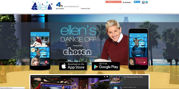 Ellen's Dance-Off Contest