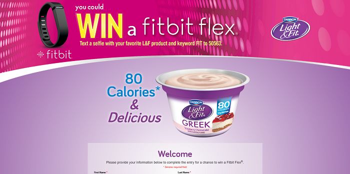 Dannon Light Fit Sweepstakes