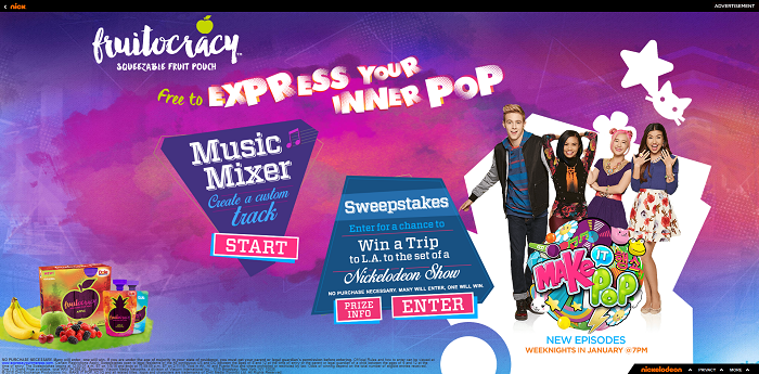 ExpressYourInnerPop.com - Dole Express Your Inner Pop Sweepstakes