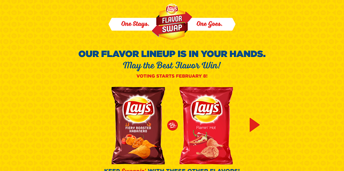 FlavorSwap.com - Lay's Flavor Swap Sweepstakes