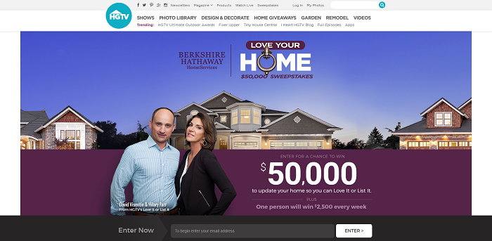 LoveYourHomeSweeps.com: Berkshire Hathaway & HGTV Love Your Home Sweeps