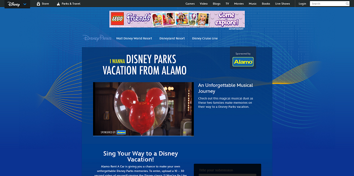 Disney.com/IWannaDisneyVacationSweeps: Disney I Wanna Disney Parks Vacation Sweepstakes