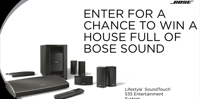 BoseWins.com Bose House Of Sound Sweepstakes