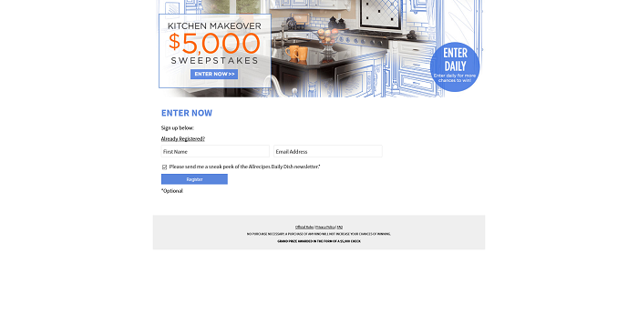 SweepstakesLovers Daily: Meredith, Makita, Live Nation & More