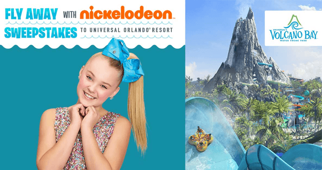 Fly Away With Nickelodeon Sweepstakes 2017 (FlyAwayWithNick.com)