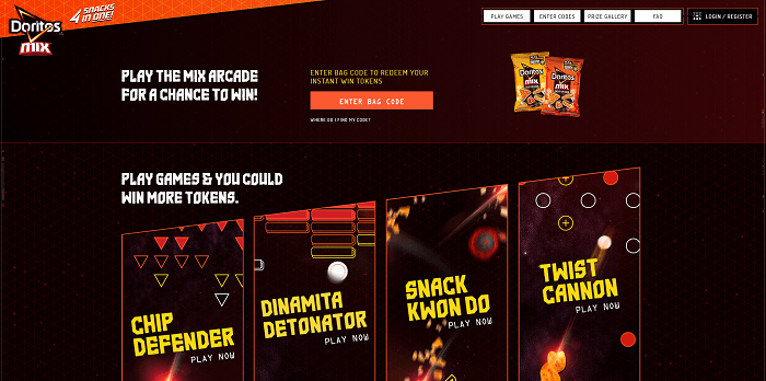 DoritosMix.com Doritos Mix Arcade