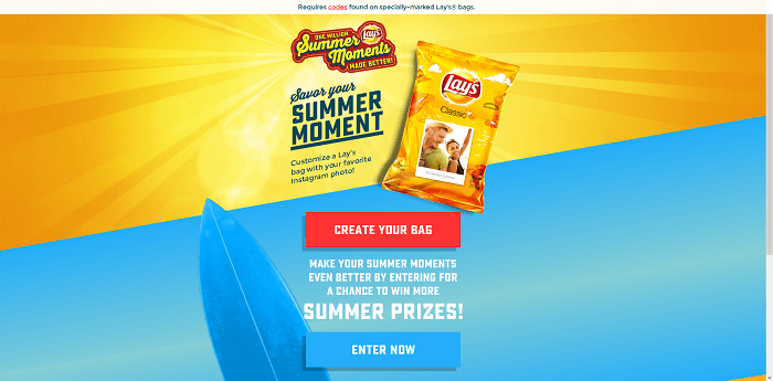 Lays.com Summer Days Game 2016