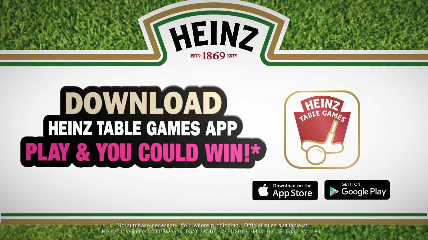 HeinzTableGames.com/Sweeps - Heinz Table Games Sweepstakes