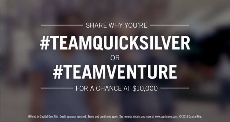 Capital One Team Up Sweepstakes