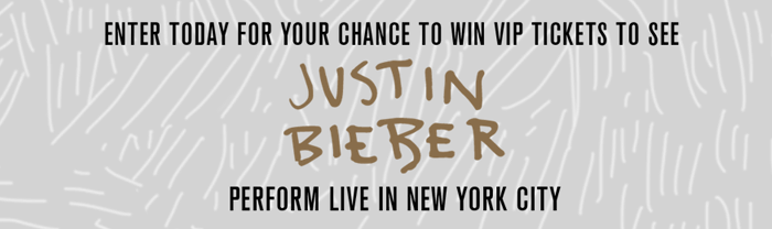 Claires.com/JustinBieberNYC - Claire's Justin Bieber in New York City Sweepstakes