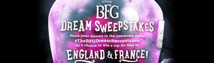 The BFG Dream Sweepstakes