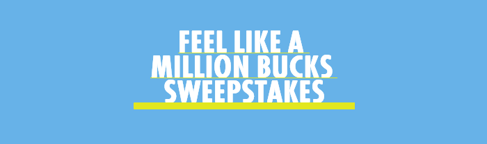 WE tv Feel Like A Million Bucks Sweepstakes