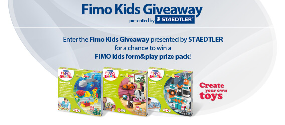 SweepstakesLovers.com Fimo Kids Giveaway presented by STAEDTLER