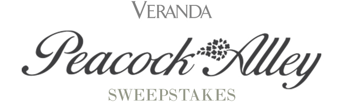 Veranda.com/PeacockAlley - Peacock Alley Veranda Sweepstakes