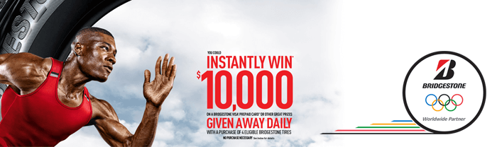 BridgestoneWin.com - Bridgestone Olympic Games Sweepstakes