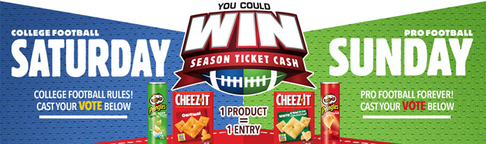 KFR.com/SatvSunSweeps - Kellogg's Saturday vs. Sunday Sweepstakes 2016