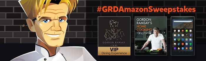 Amazon Appstore Gordon Ramsay Dash Sweepstakes 2016