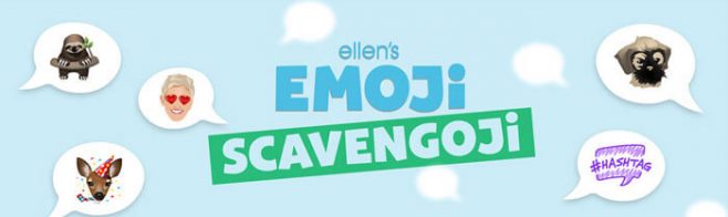 ellentv.com/emoji - Ellen's Emoji Scavengoji Contest