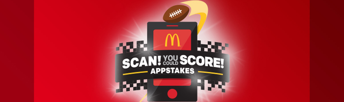 MCDONALD'S SCAN! YOU COULD SCORE! APP SWEEPSTAKES