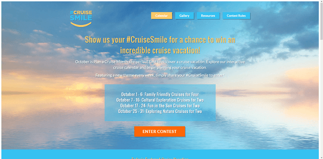 CruiseSmile.org - #CruiseSmile Sweepstakes 2016