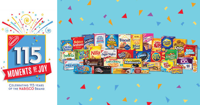 Nabisco115Moments.com - Nasbisco 115 Moments Of Joy Sweepstakes