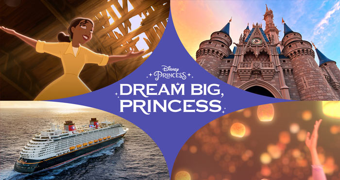 Disney.com/DreamBigPrincessSweepstakes - Disney Dream Big, Princess Sweepstakes