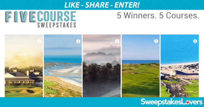 GolfAdvisor.com/FiveCourse - Golf Advisor's Five Course Sweepstakes