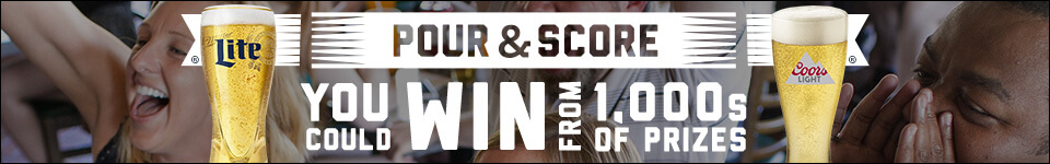 PourAndScore.com - Pour And Score Promotion Presented By Coors Light And Miller Lite