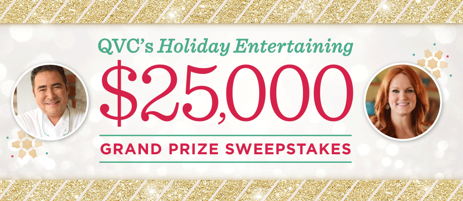 QVC Holiday Entertaining Sweepstakes (QVC.com/Sweepstakes)