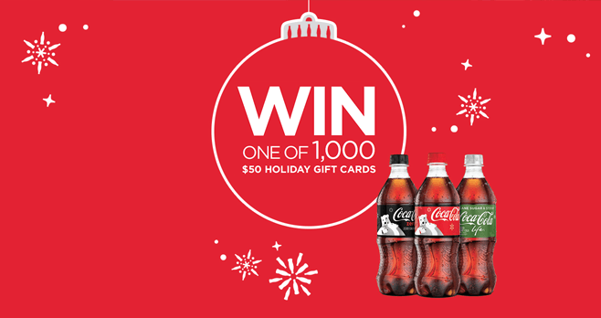 Coke Winner Wonderland Gift Card Giveaway (CokePlayToWin.com/WinnerWonderland)