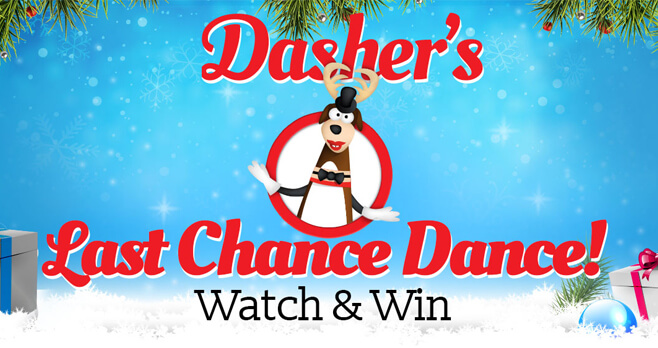 Ellen And Dasher’s Last Chance Dance! Sweepstakes (EllenTV.com/Dasher)