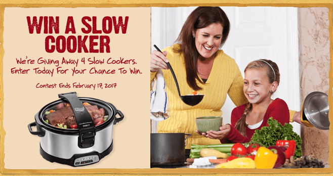 Furmanos.com Slow Cooker Sweepstakes
