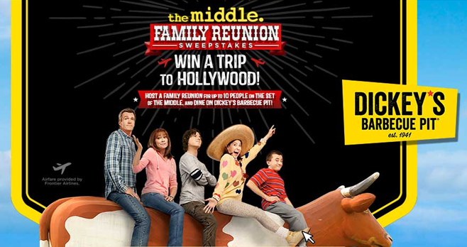 The Middle Family Reunion Sweepstakes (TheMiddleWeeknights.com)
