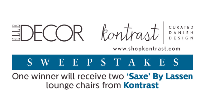 ELLE Decor Kontrast Sweepstakes (Kontrast.ElleDecor.com)