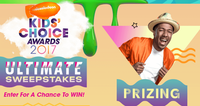 Nick.com/KCA Sweepstakes