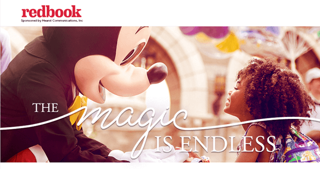 Redbook The Magic Is Endless Sweepstakes (RedbookMag.com/EndlessMagic)