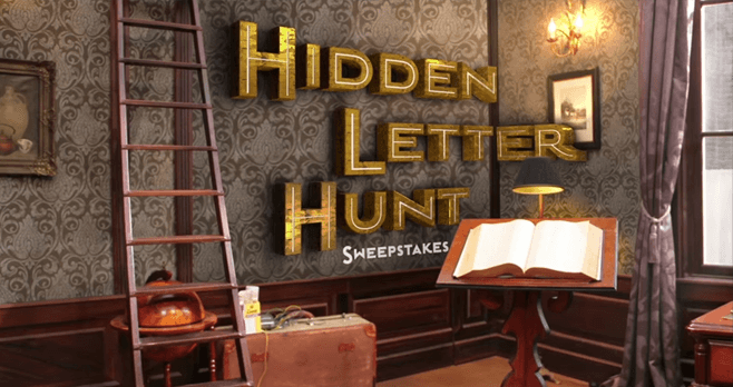 Hunter Street Hidden Letter Hunt Nickelodeon Sweepstakes 2017 (Nick.com/Hunt)