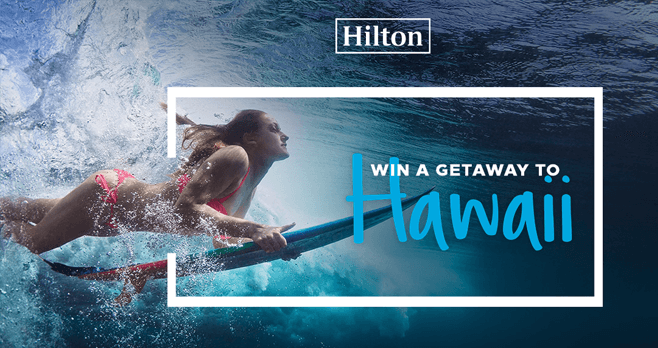 Hilton Hawaii Sweepstakes (HiltonHawaii.com/Sweepstakes)