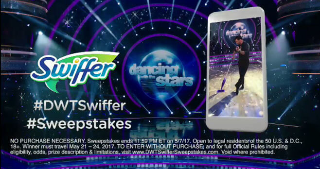 Dancing With The Stars Swiffer Sweepstakes (DWTSwifferSweepstakes.com)
