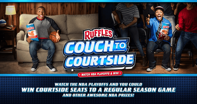 Ruffles Couch To Courtside Sweepstakes (RufflesCouchToCourtside.com)