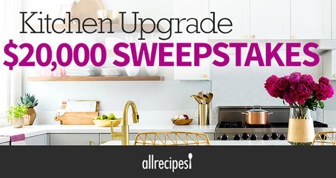 All Recipes $20,000 Sweepstakes