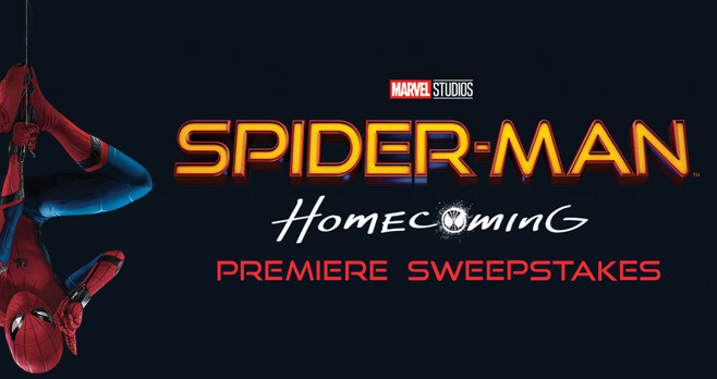 Spider-Man: Homecoming Premiere Sweepstakes