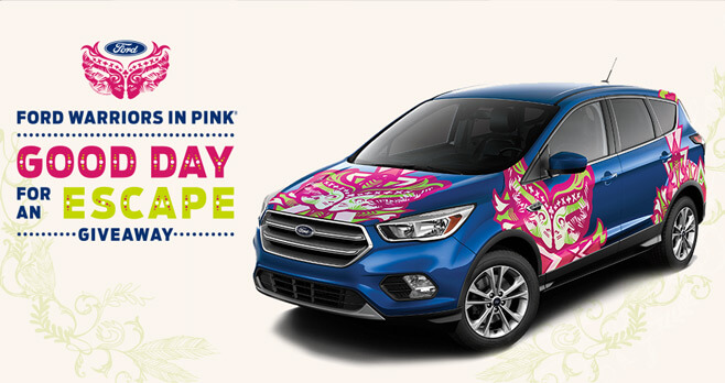 Ford Warriors In Pink 2017 Giveaway