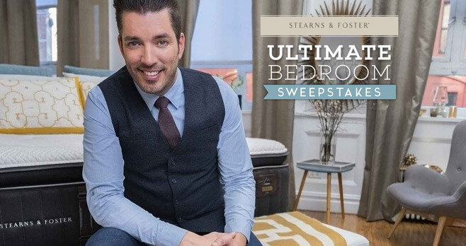 HGTV's Stearns & Foster Ultimate Bedroom Sweepstakes