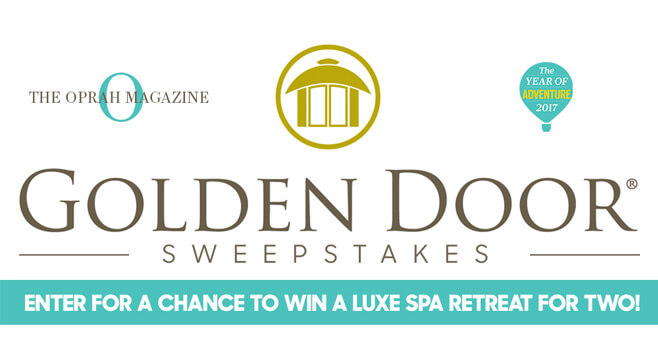 Oprah Magazine Golden Door Sweepstakes