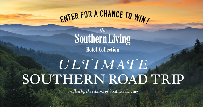 Southern Living Road Trip Sweepstakes