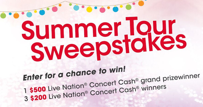 Valpak Summer Tour Sweepstakes