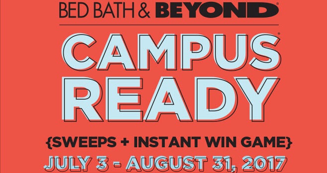 Bed Bath & Beyond College Sweepstakes