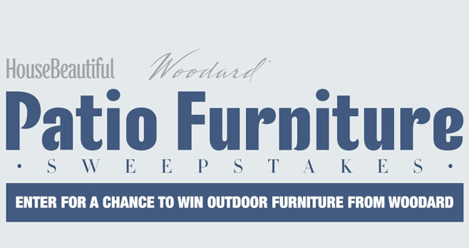 House Beautiful Woodard Sweepstakes